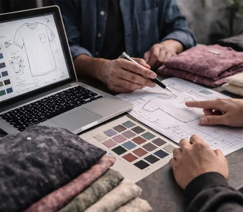 Discussing the Details of Acid Washed T-Shirts