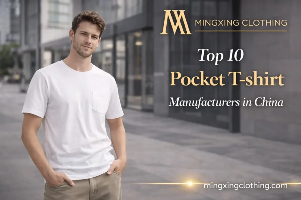 Pocket T-shirt Manufacturer