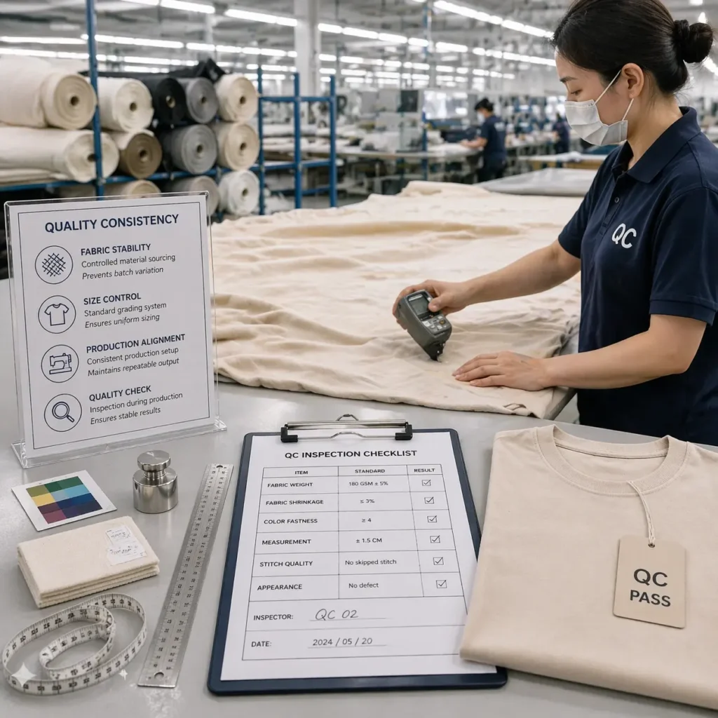 garment quality control process