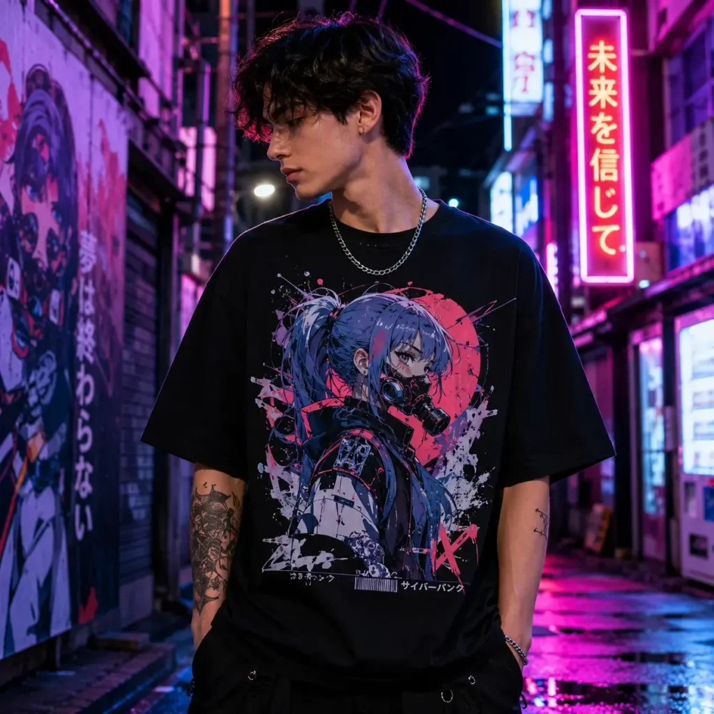 Custom Anime T-shirt