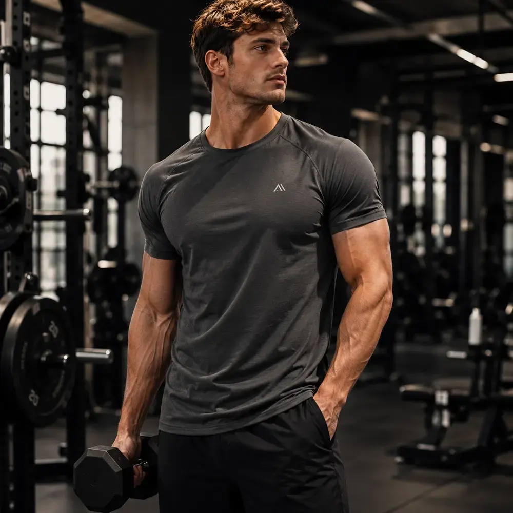 Custom Athletic Fit Gym T-shirt