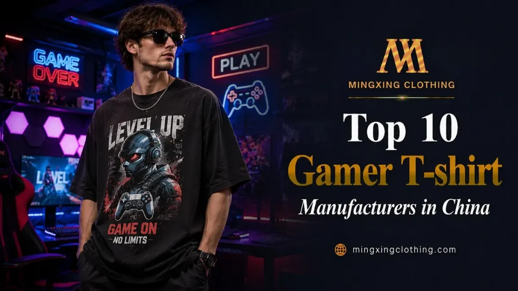 Gamer T-shirt Manufacturer