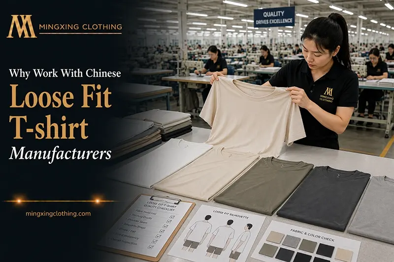 Loose Fit T-shirt Manufacturers
