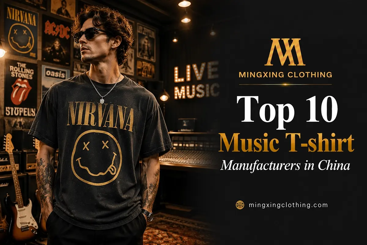 Music T-shirt Manufacturer