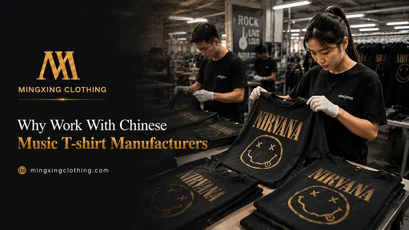 Music T-shirt Manufacturers