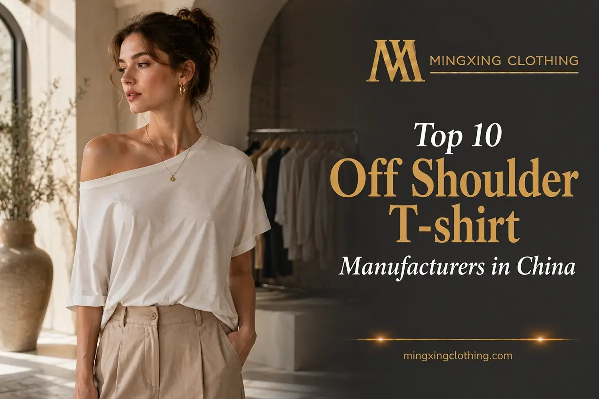 Off Shoulder T-shirt Manufacturer