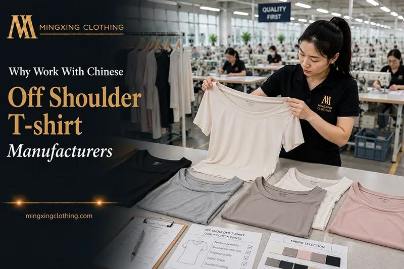 Off Shoulder T-shirt Manufacturers
