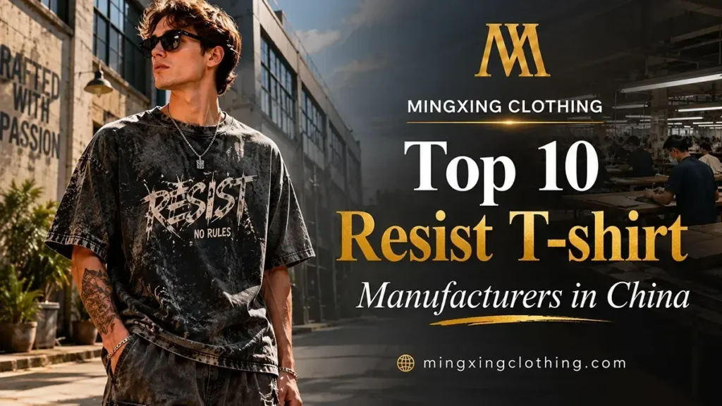Resist T-shirt Manufacturer
