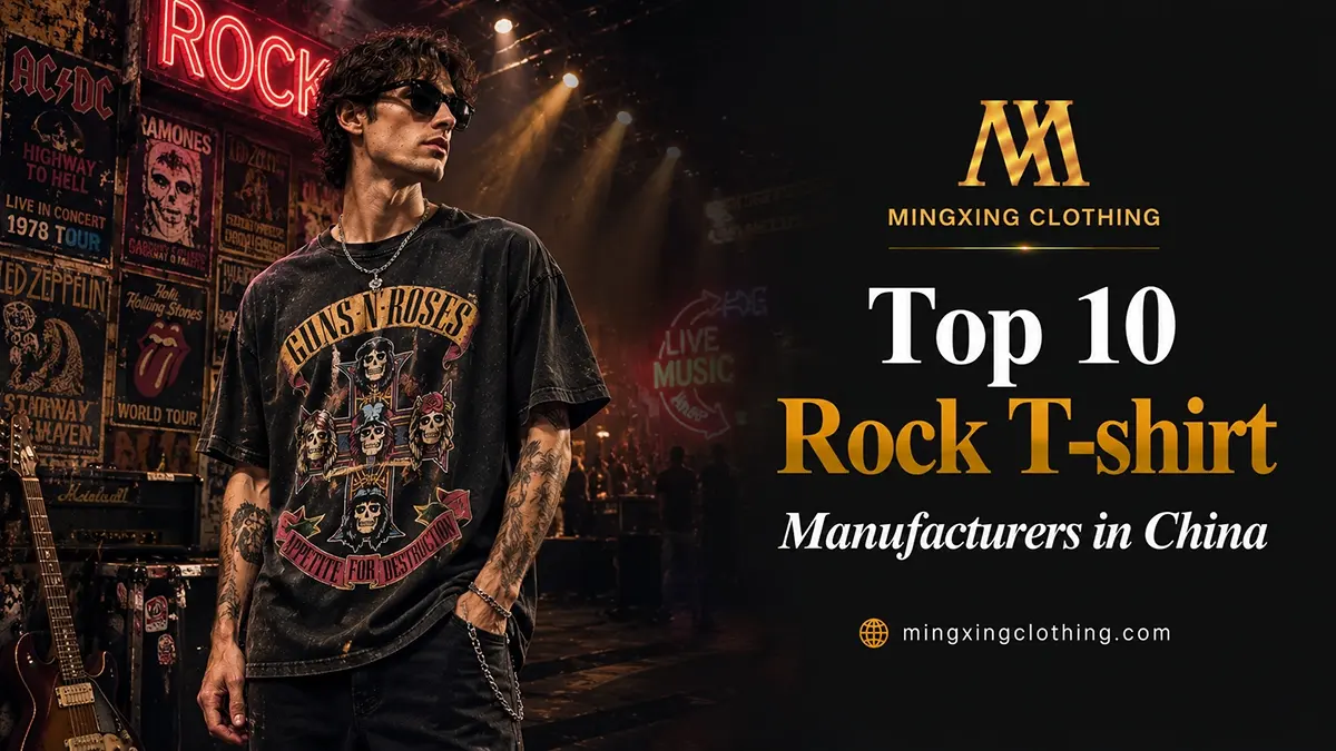 Rock T-shirt Manufacturer