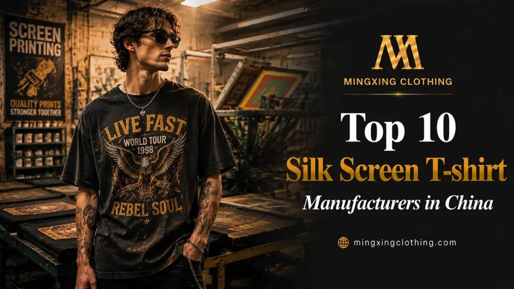 Silk Screen T-shirt Manufacturer