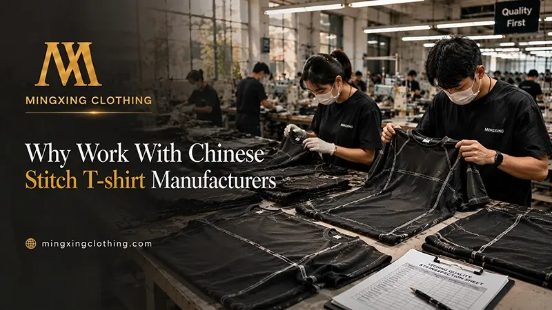 Stitch T-shirt Manufacturers