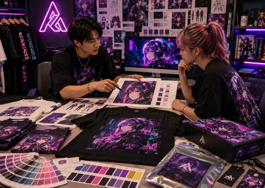 anime-merch-customization-discussion-scene