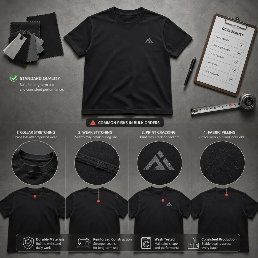 work-tshirt-durability-quality-control-and-construction-risk-check