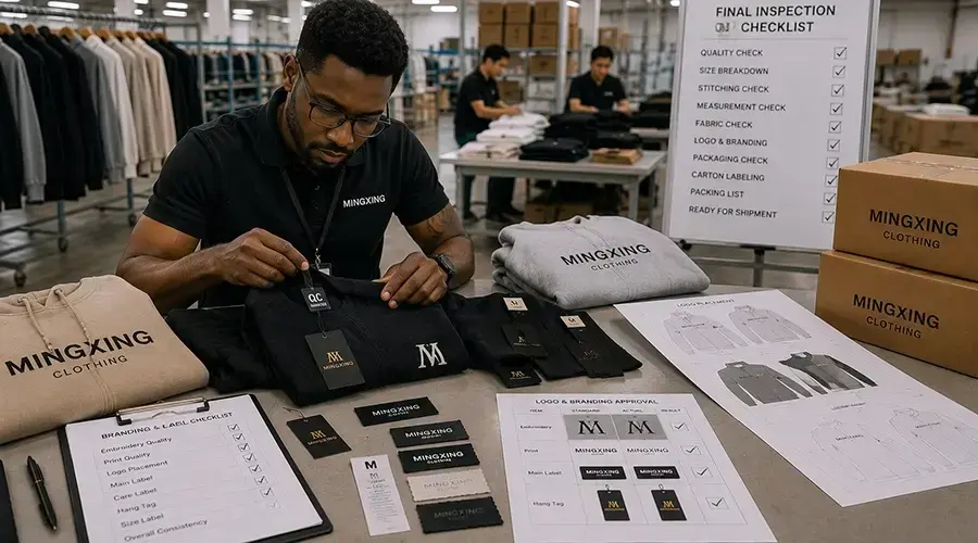 Branding Detail Inspection