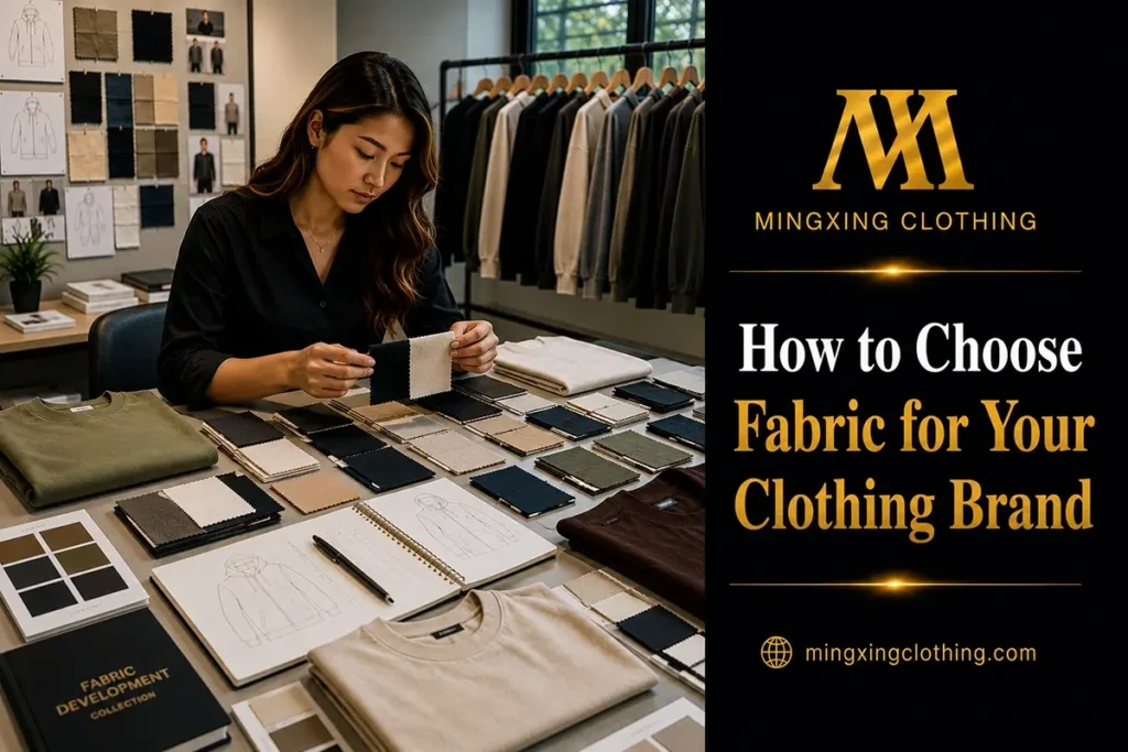 Choosing fabric for a clothing brand