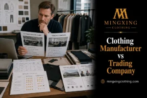 Clothing Manufacturer vs Trading Company