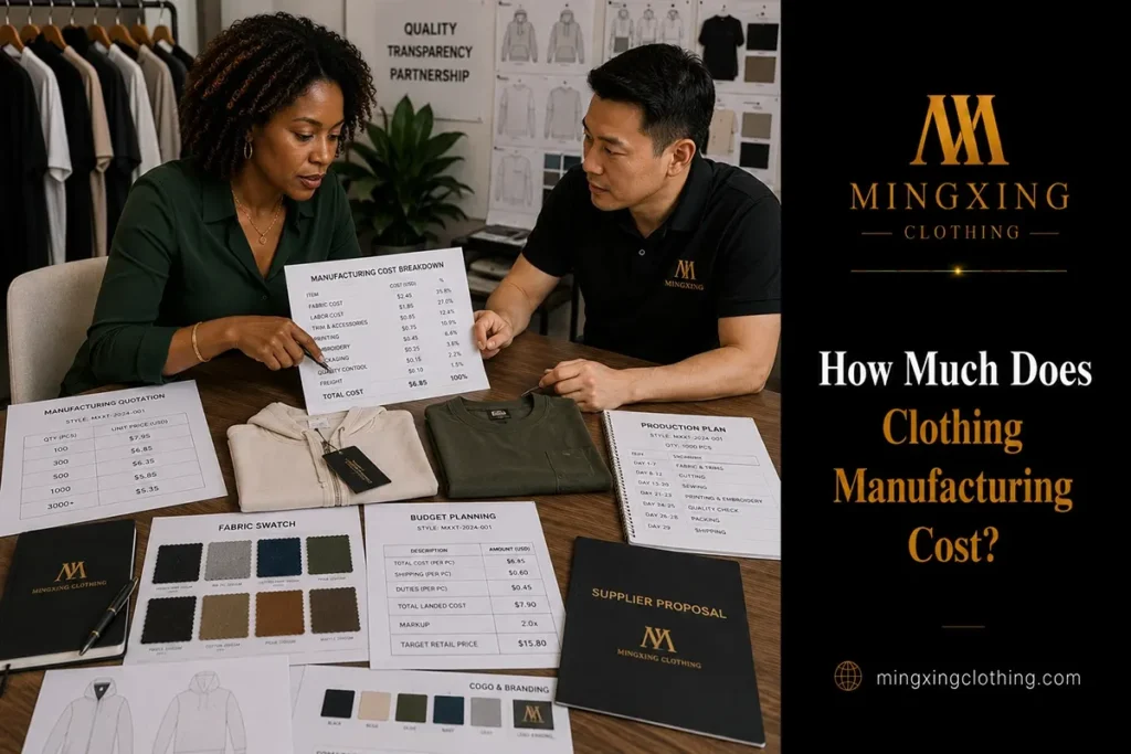 Clothing Manufacturing Cost