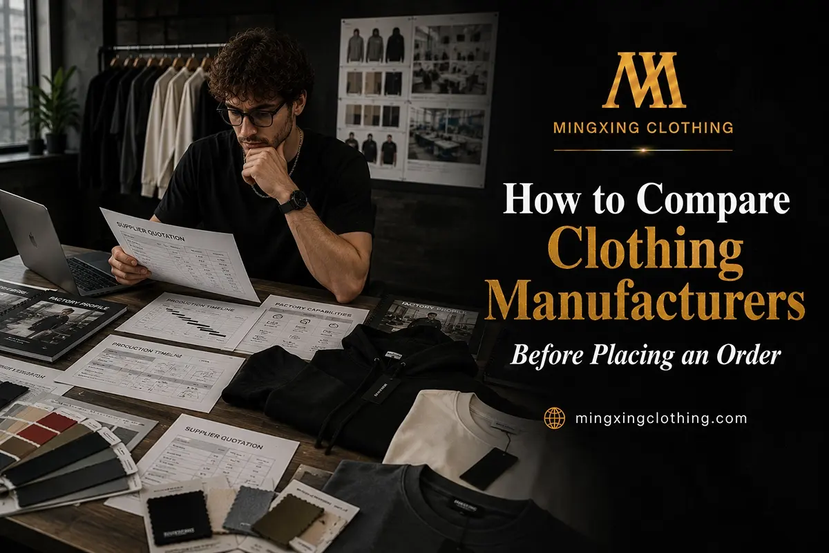 Compare Clothing Manufacturers