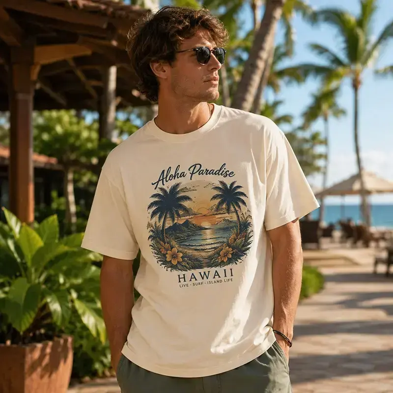 Custom Hawaii T-shirt
