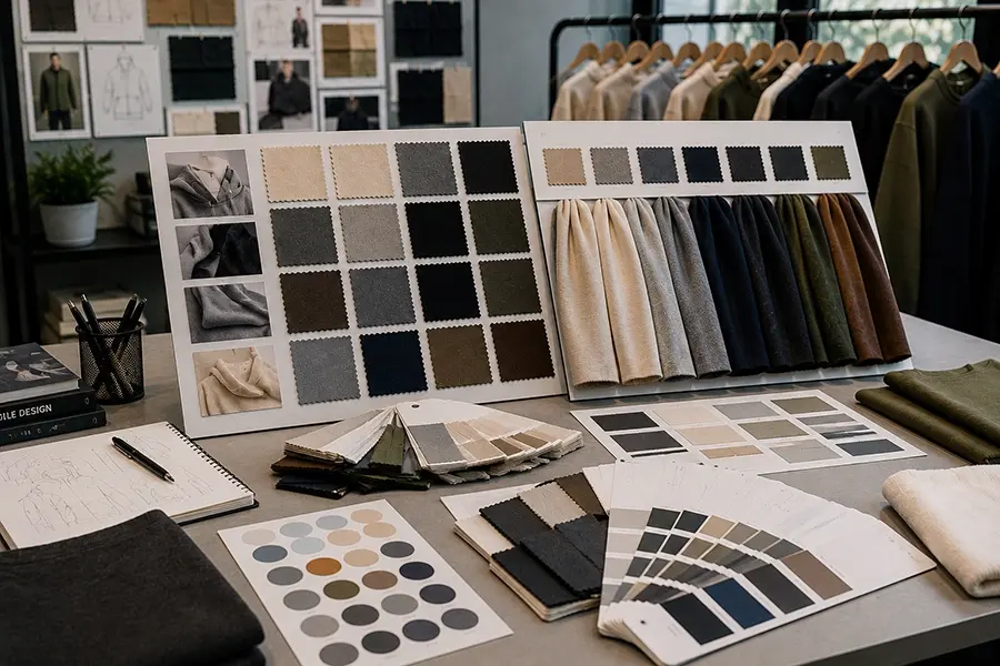 Fabric sourcing and material selection