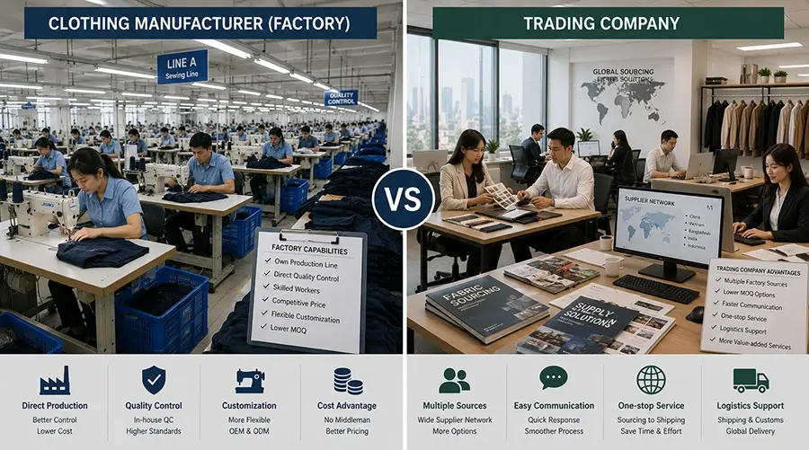 Factory vs Trading Company