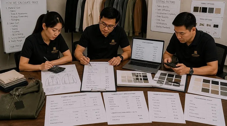 Garment Cost Calculation