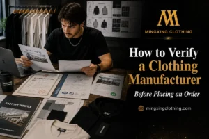 Verify a Clothing Manufacturer