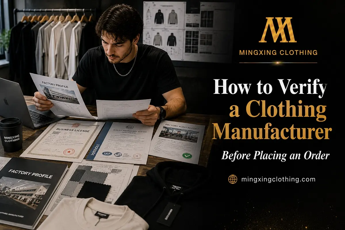 Verify a Clothing Manufacturer