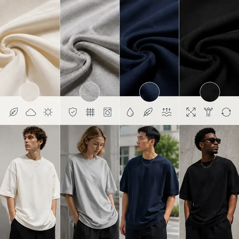 Loose Fit T-shirt Fabric Options
