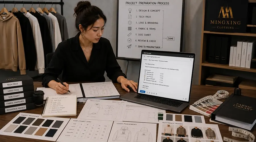 Organizing Apparel Project Information
