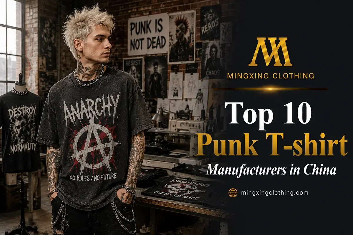 Punk T-shirt Manufacturer