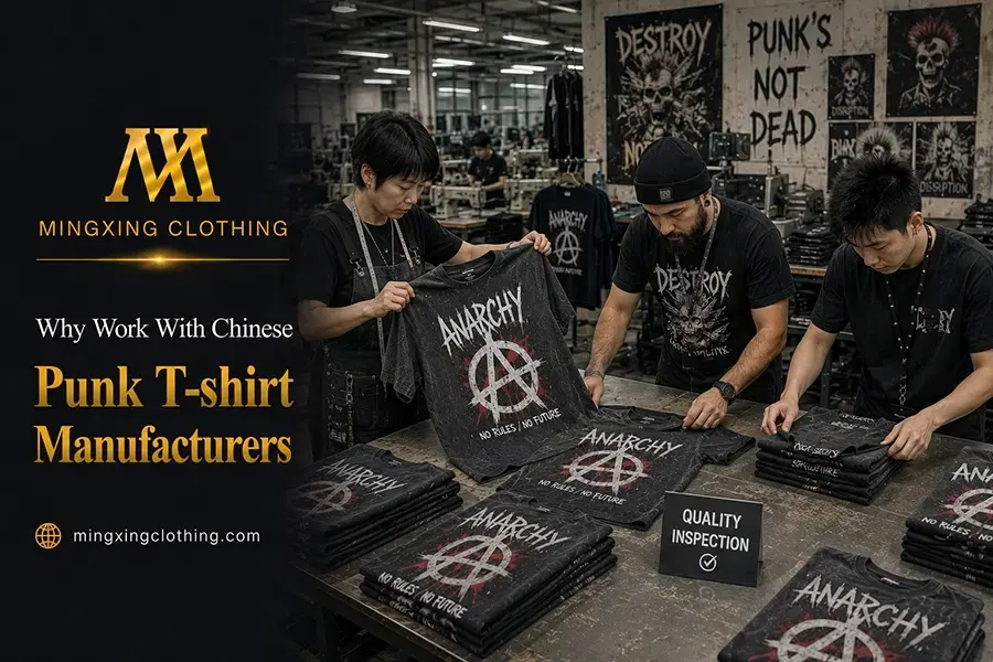 Punk T-shirt Manufacturers
