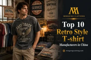 Retro Style T-shirt Manufacturer