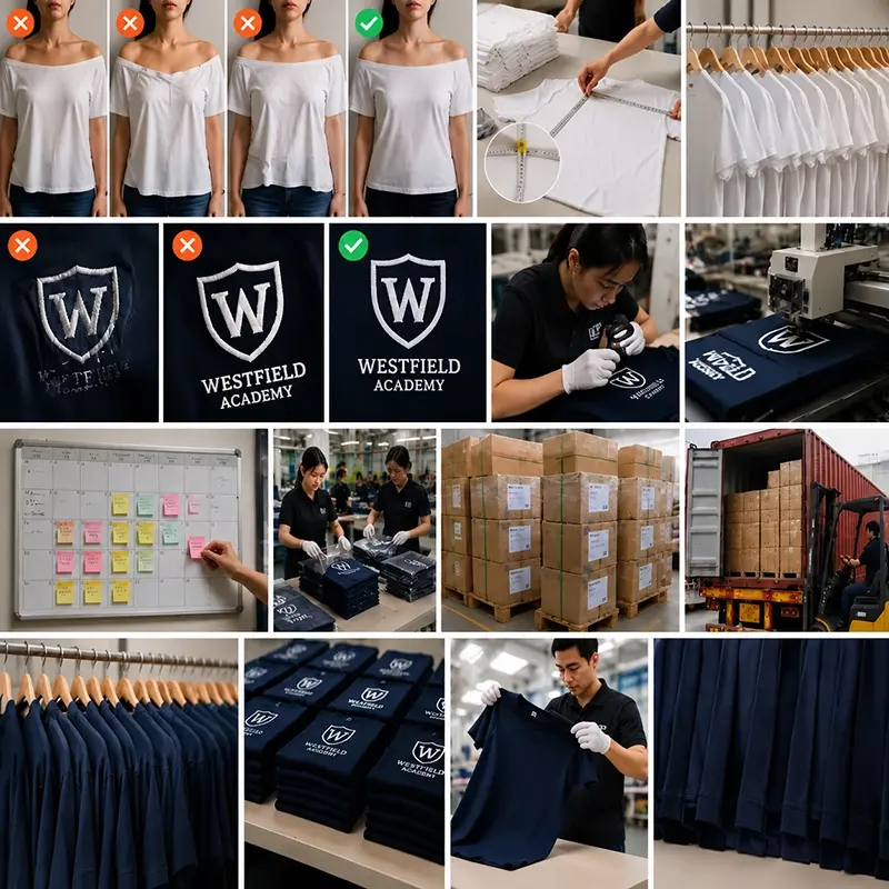 Teacher T-shirt Production Control System
