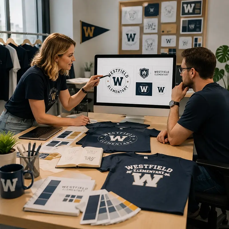 Teacher T-shirt School Branding