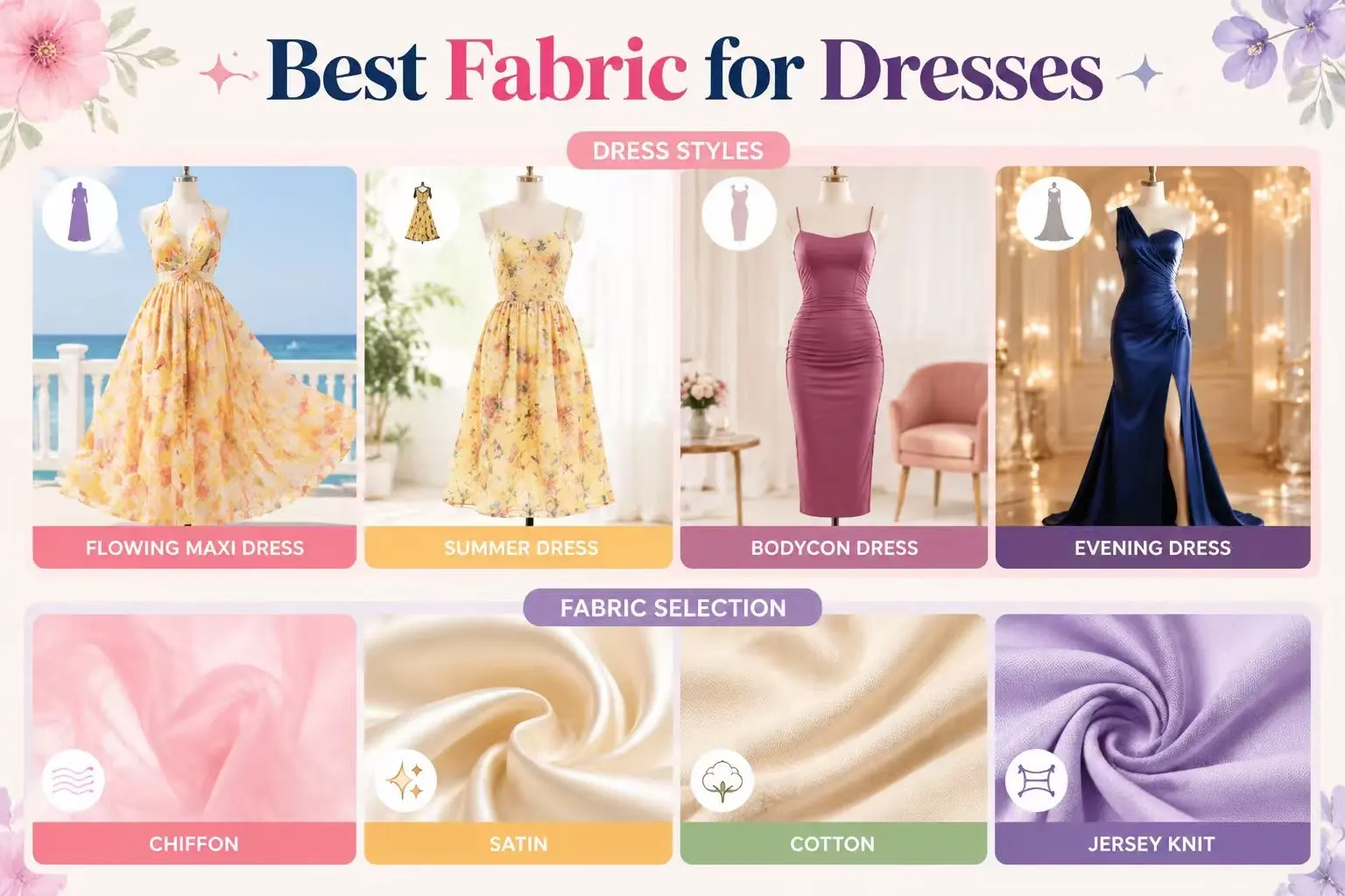 Best Fabric for Dresses