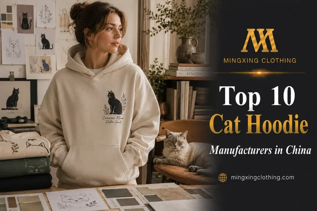 Cat Hoodie Manufacturer