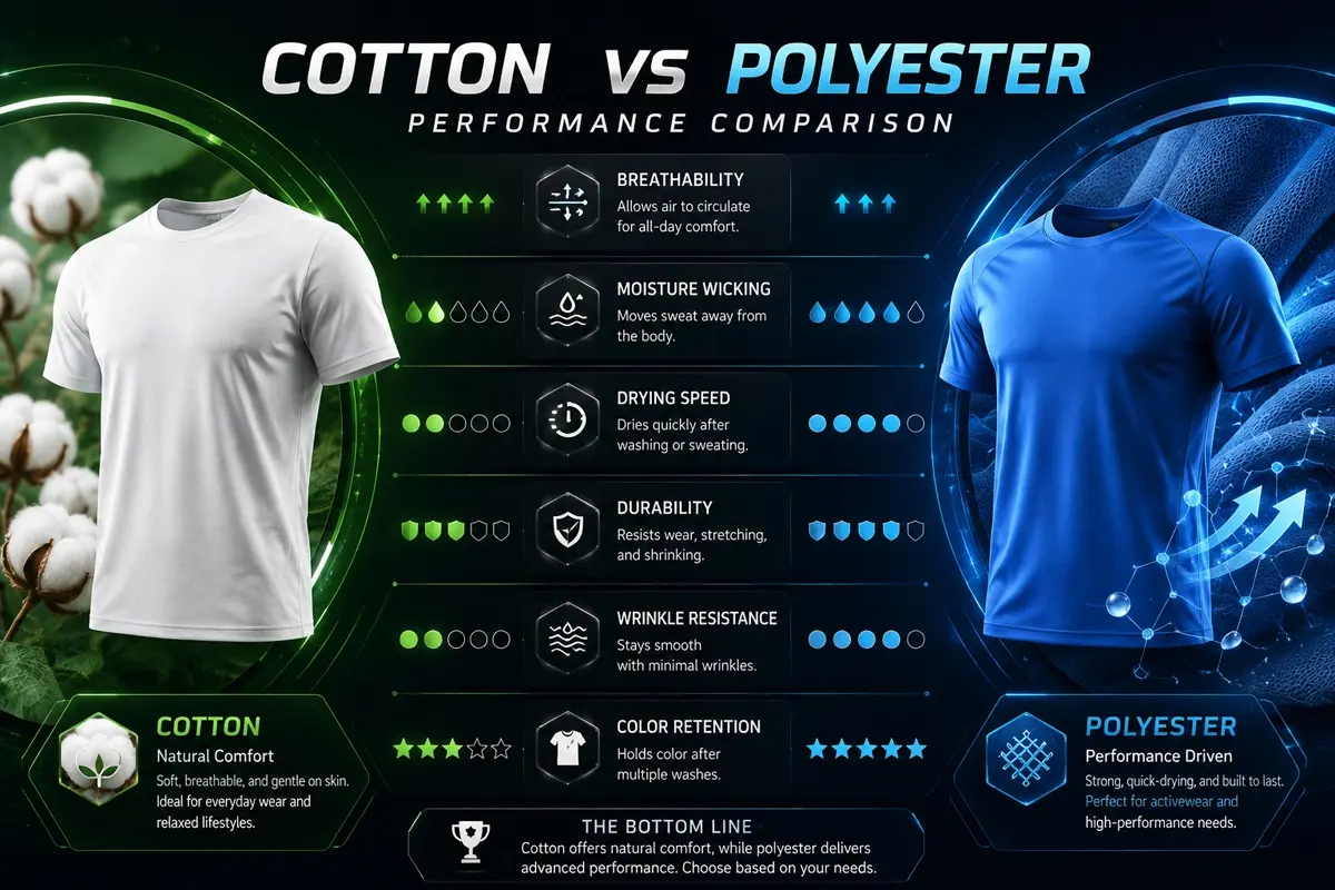 Cotton And Polyester Performance