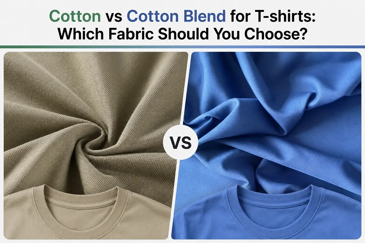 Cotton vs Cotton Blend for T-shirts
