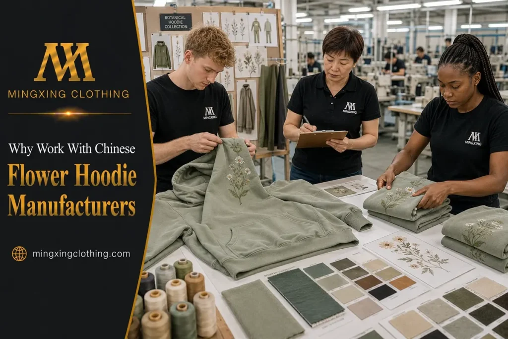 Flower Hoodie Manufacturers