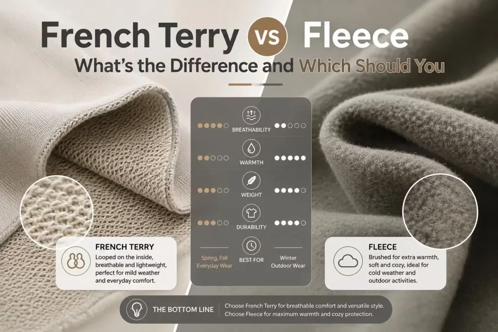 French Terry Vs Fleece