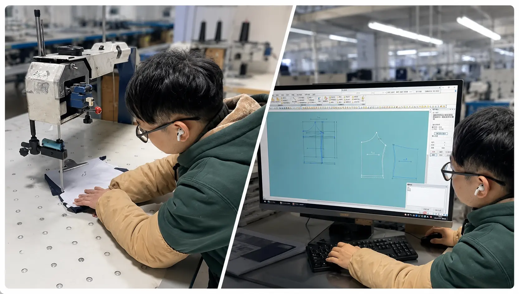 In-process garment inspection