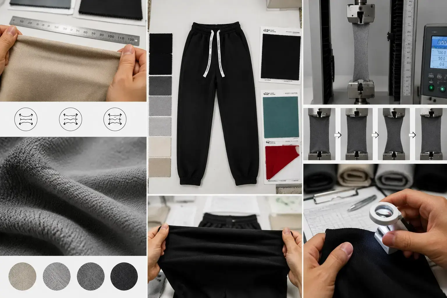 Jogger Fabric Performance Testing