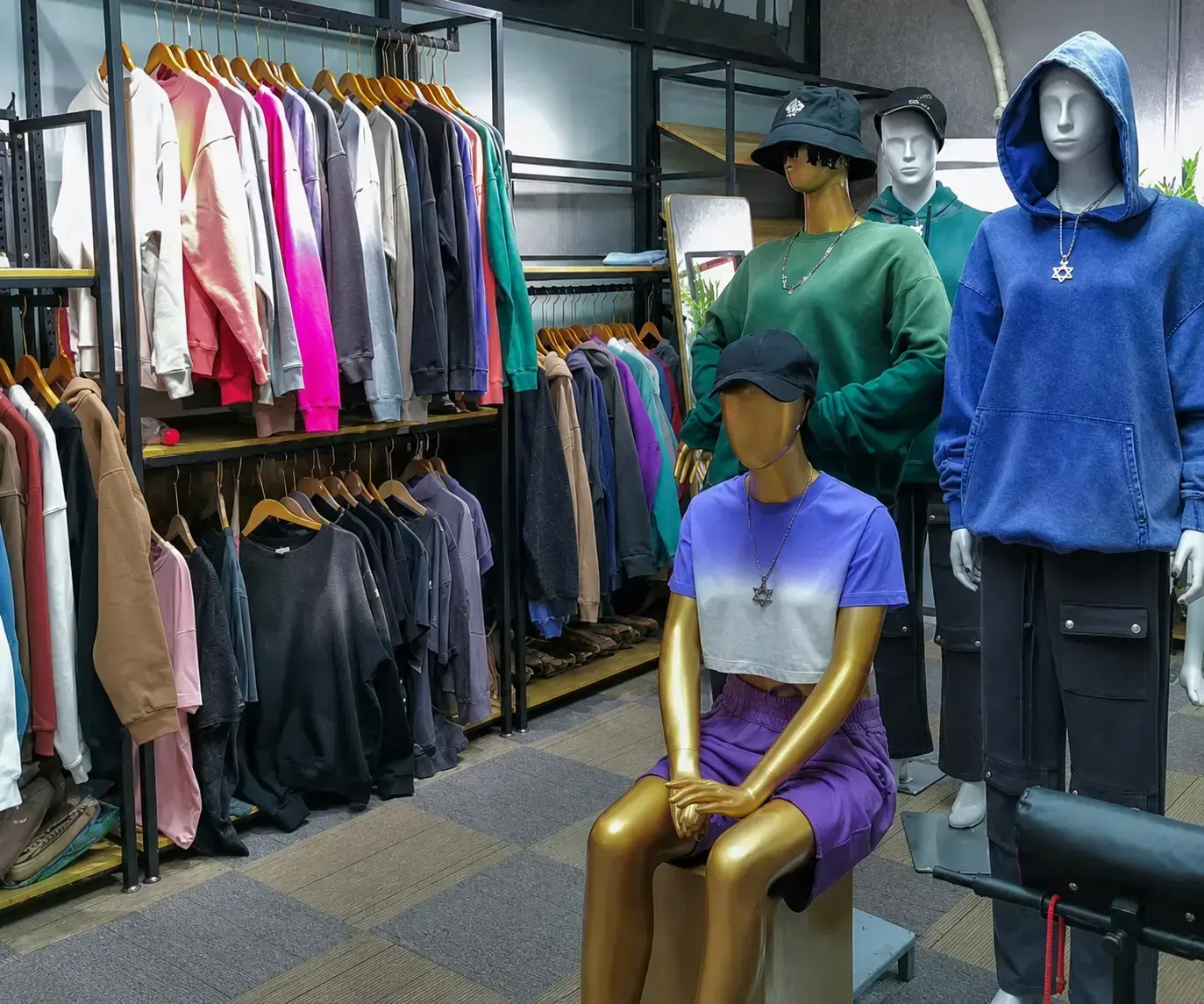 Mingxing Clothing sampling center