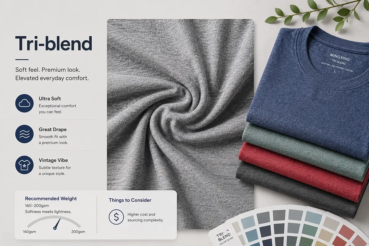 Tri-blend Fabric