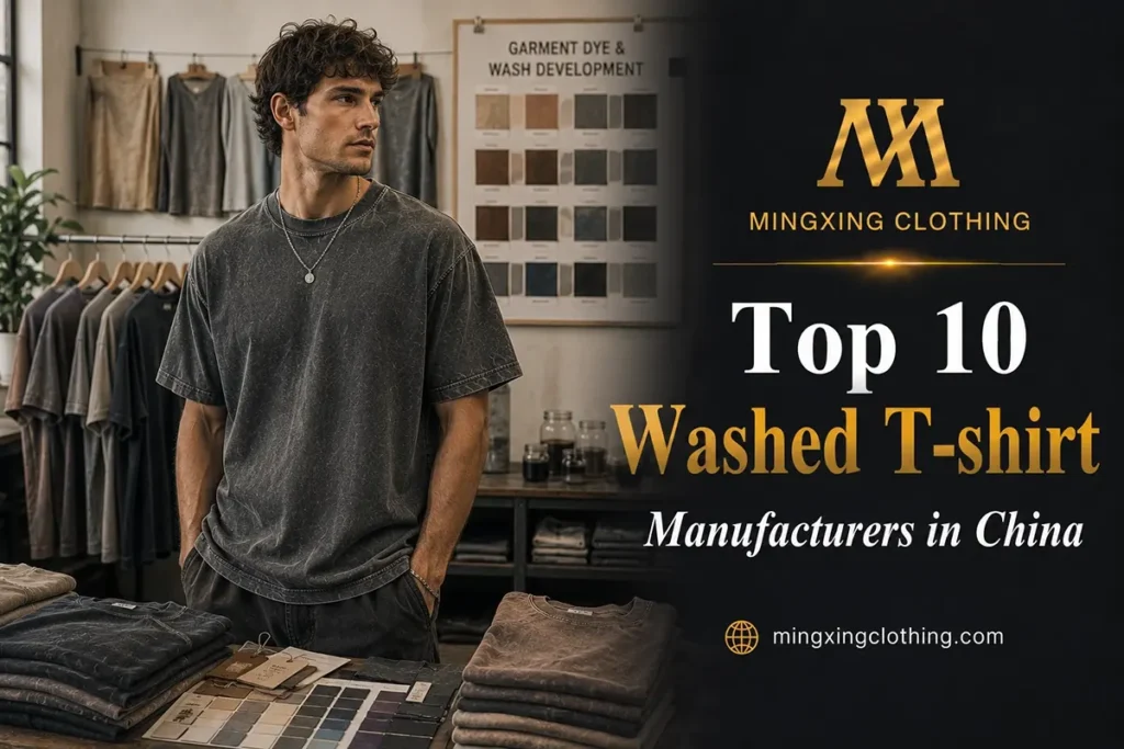 Washed T-shirt Manufacturer