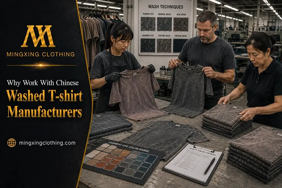 Washed T-shirt Manufacturers
