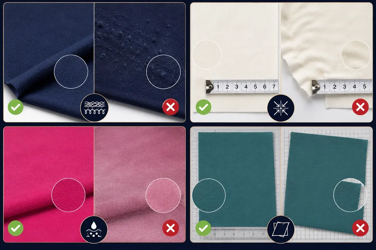 common fabric quality defects
