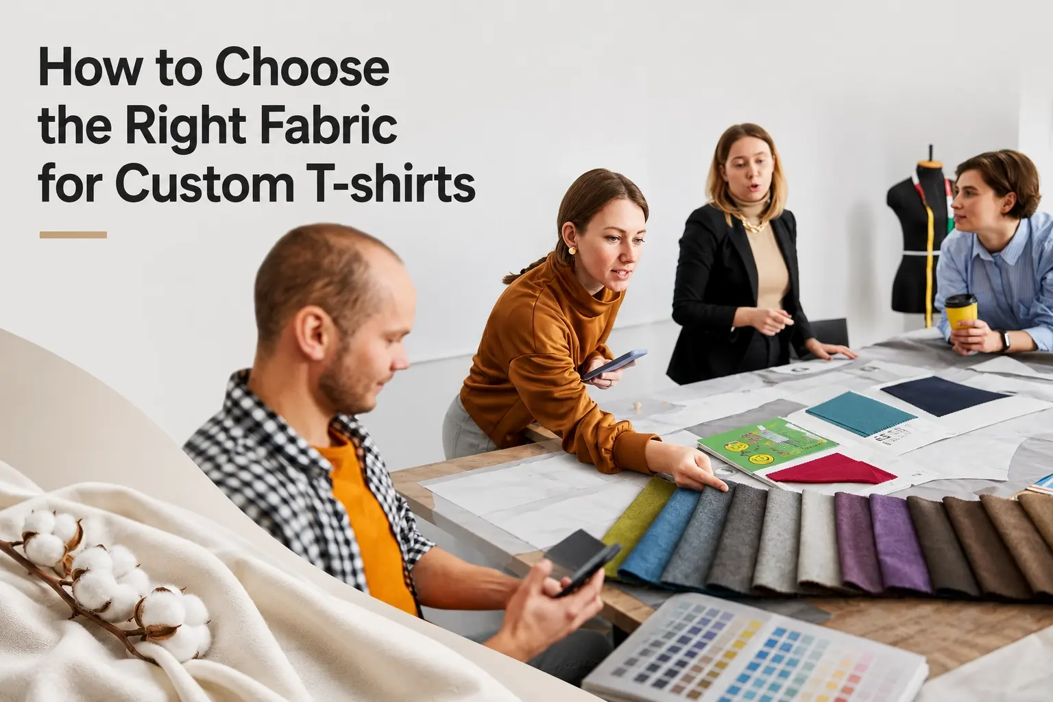 how to choose fabric for custom t-shirts