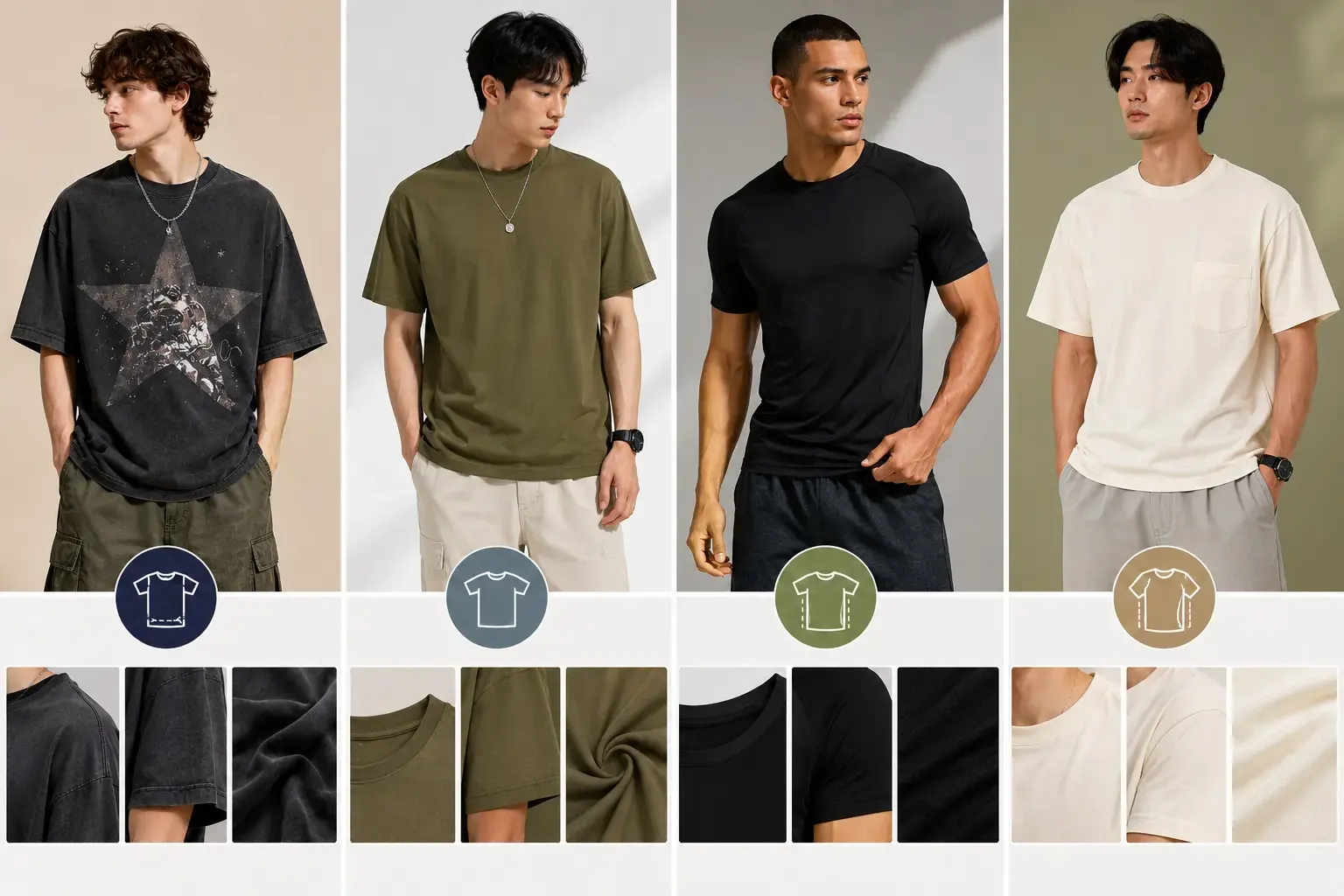 t-shirt types oversized premium